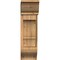 Ekena Millwork Balboa Traditional Smooth Bracket w/ Offset Brace, Western Red Cedar, 7 1/2"W x 18"D x 26"H BKT0806X18X26BOA01SWR - alternate 4